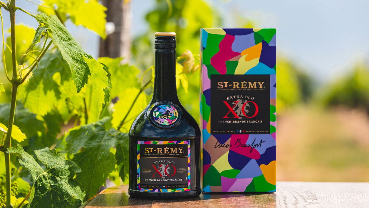 Sr Remy St-Rémy unveils a new limited-edition bottle designed by French artist ...