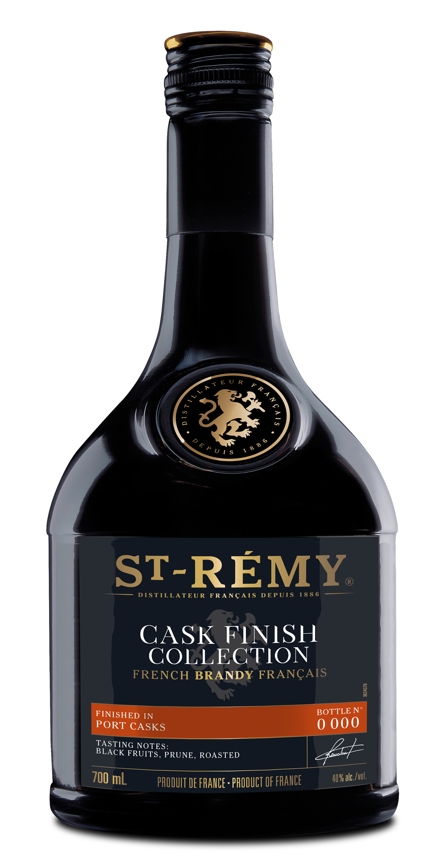 St-Rémy Finished in Port Casks - St-Rémy – 100% French Brandy